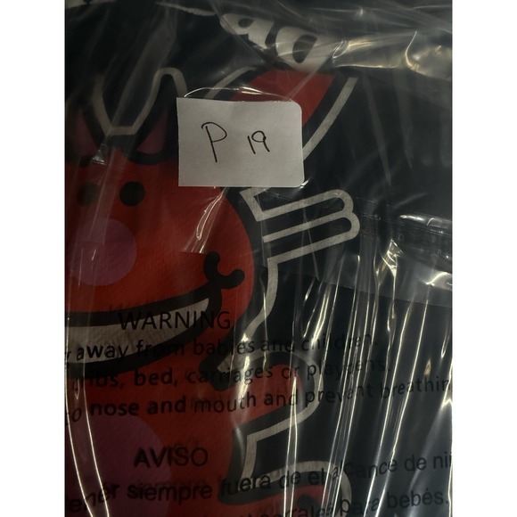 Broken Promises x Happy Bunny I'm Bad Contrast Black Hoodie Woman's Large Pocket - Picture 16 of 16